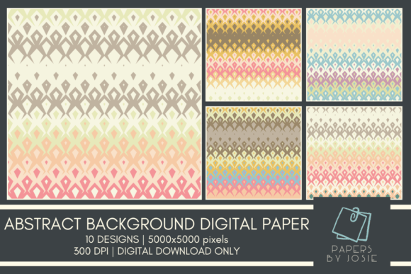 Download Abstract Design Digital Paper - Abstract design Collection