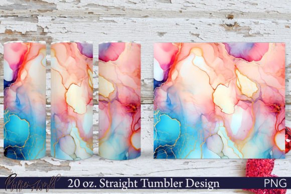 Download Alcohol Ink Tumbler | Abstract Design - Abstract design Collection