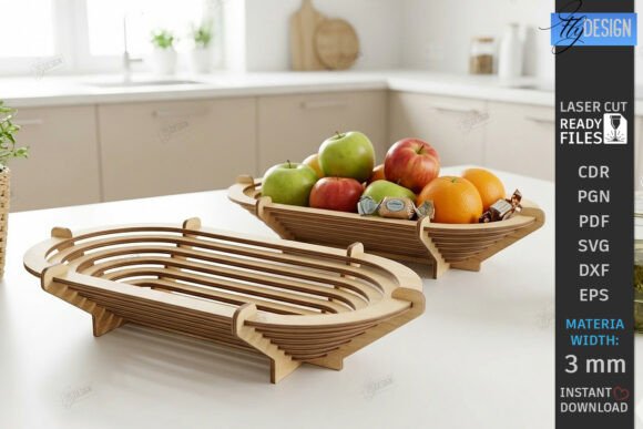 Download Wooden Layered Contour Bowl Laser Cut - Premium Resources